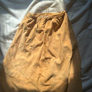 Giros Leather Women's Skirt